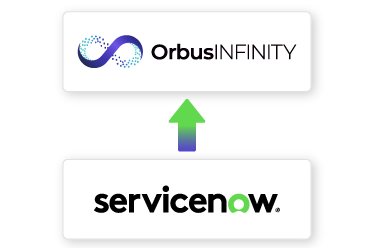 Import from ServiceNow to OrbusInfinity