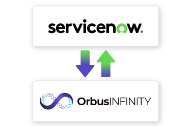 Export from OrbusInfinity to ServiceNow